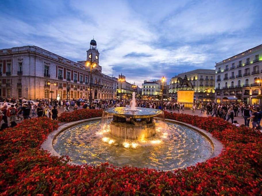 ºººººmy Citycentre Sol Wifi Ac Smarttvººººº Madrid Eksteriør bilde